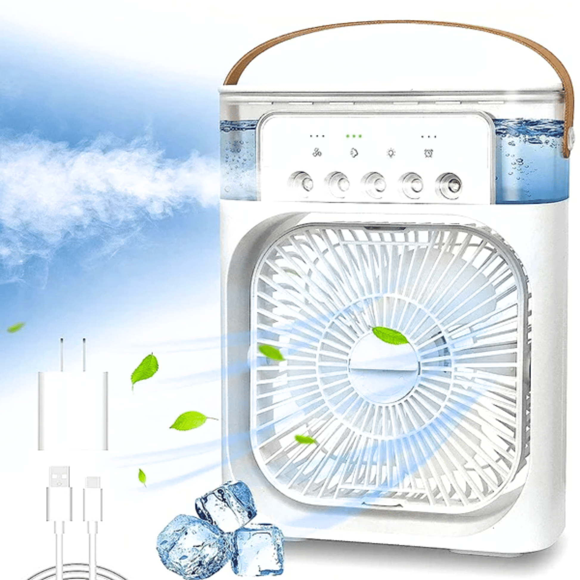 ❄️ 4 - in - 1 Portable Air Conditioner Fan – Stay Cool, Anywhere, Anytime - Dream store 1111